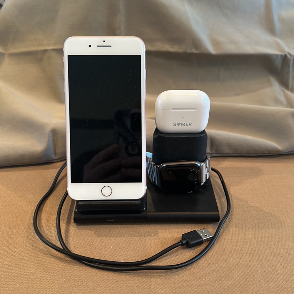 Three in one apple charger
